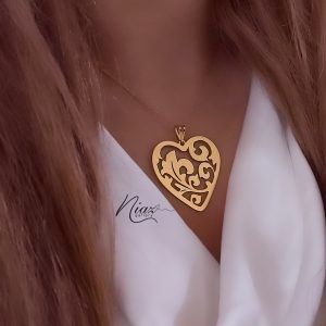 آویز قلب اسلیمی