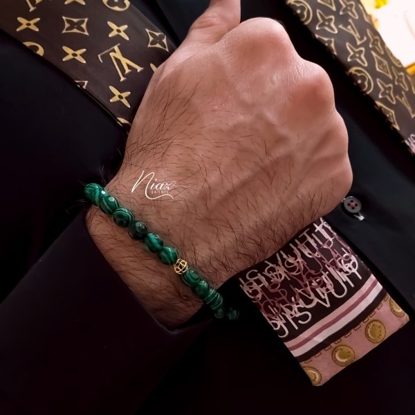 دستبند مهره و طلا