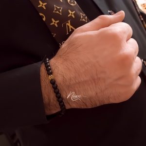 دستبند سنگ و مهره