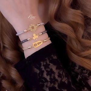 دستبند بافت زنونه
