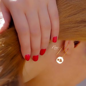 گوشواره بخیه قلب