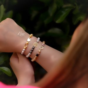 دستبند مهره زنانه