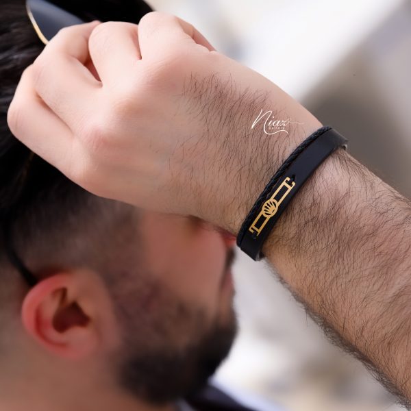 دستبند چرم رولکس