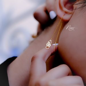 گوشواره بخیه عشق