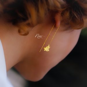 گوشواره بخیه ستاره