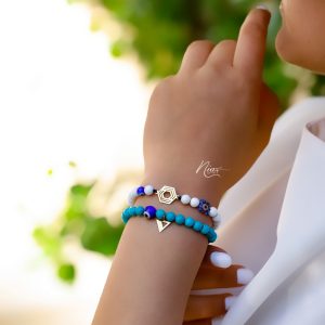 دستبند مهره زنانه