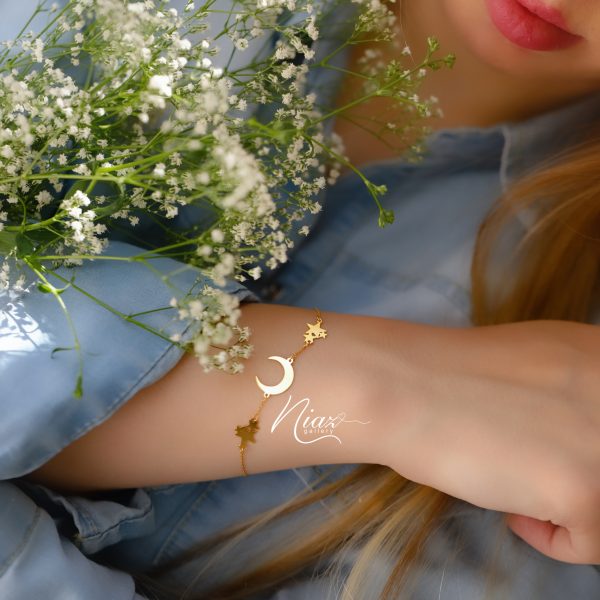 دستبند ماه و ستاره