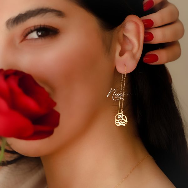 گوشواره بخیه عشق
